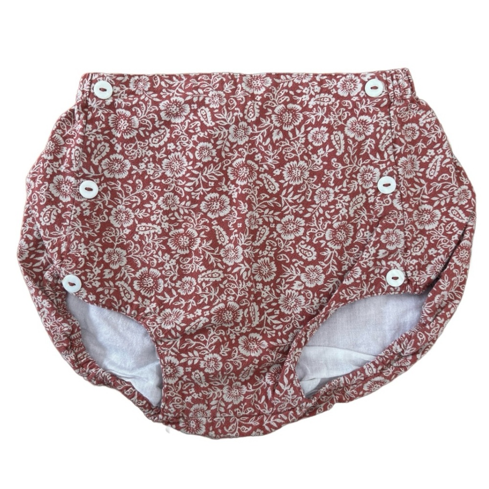 Floral Bloomer in Red